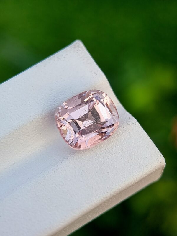 Natural 5.76 ct Pink Imperial Topaz Cushion Cut – Katlang, Pakistan
