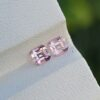 0.35 ct & 0.34 ct Light Pink Imperial Topaz Pair – Emerald Cut from Katlang