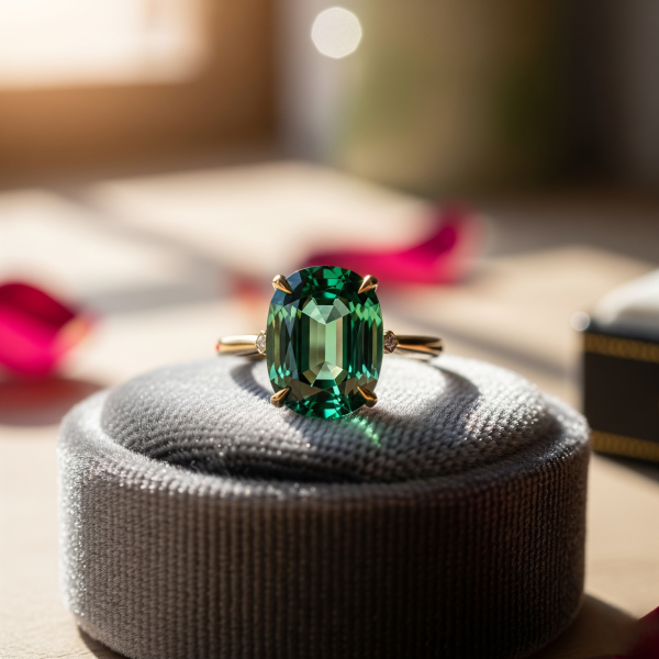 Tourmaline Engagement Ring (2)