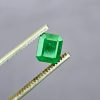 Natural Green Emerald 1.89 ct Emerald Cut Stone from Swat Pakistan