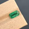 Natural 1.31 ct Green Emerald Emerald Cut from Swat Pakistan – Transparent