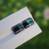 Natural Blue-Black Bicolor Tourmaline Pair (Emerald Cut) from Afghanistan – 2.51 ct & 2.46 ct