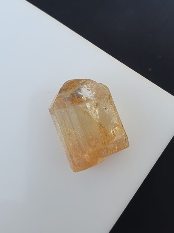 Imperial topaz crystal unheated untreated from katlang Pakistan