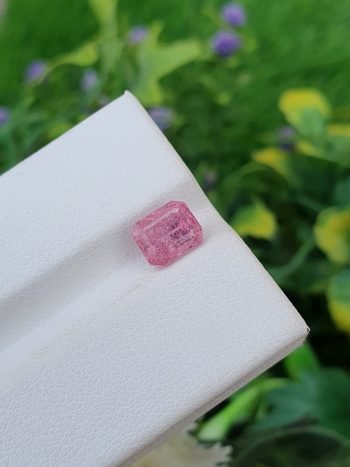 pink spinel stone from Tajikistan Faceted Loose Natural