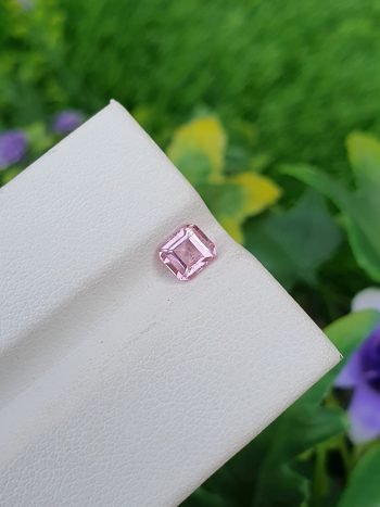 Pink spinel stone from tajikistan natural loose transparent