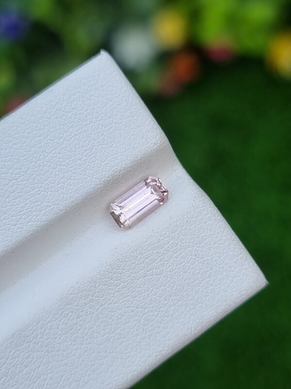 Imperial topaz stone pinkish orange from Katlang Pakistan