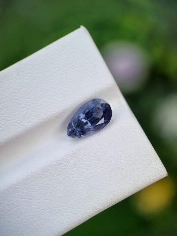 Violetish Blue Spinel Stone From Badakhshan Afghanistan