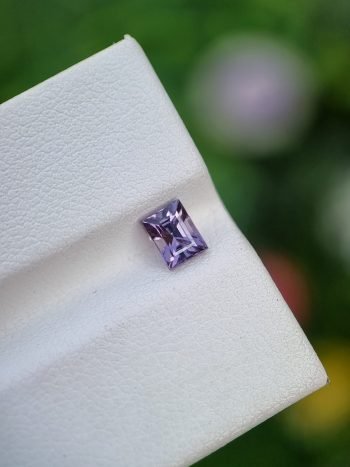 Purplish Violet Spinel Stone From Badakhshan Afghanistan