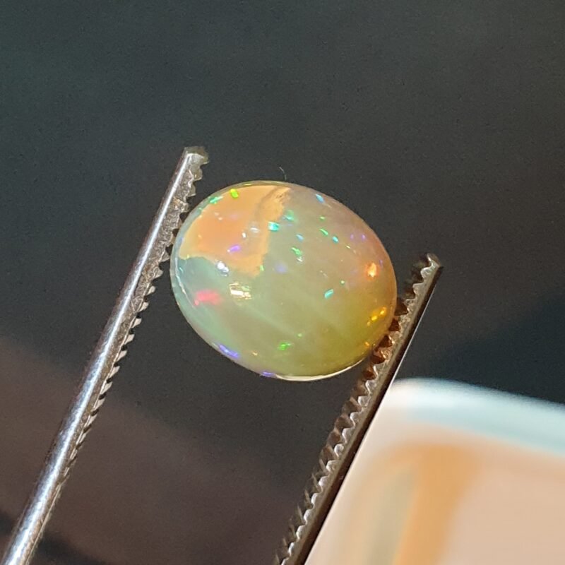 A Natural Opal Gemstone